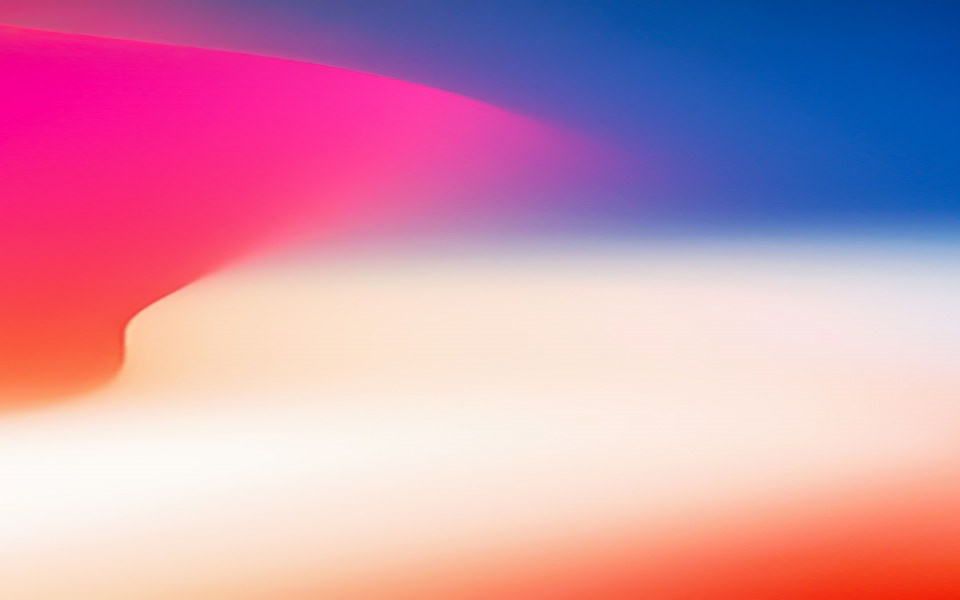 Download iphone x stock colorful gradient 5K HD wallpaper