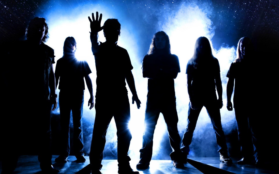 Download Iron Maiden Heavy Metal Band 4K 3D wallpaper