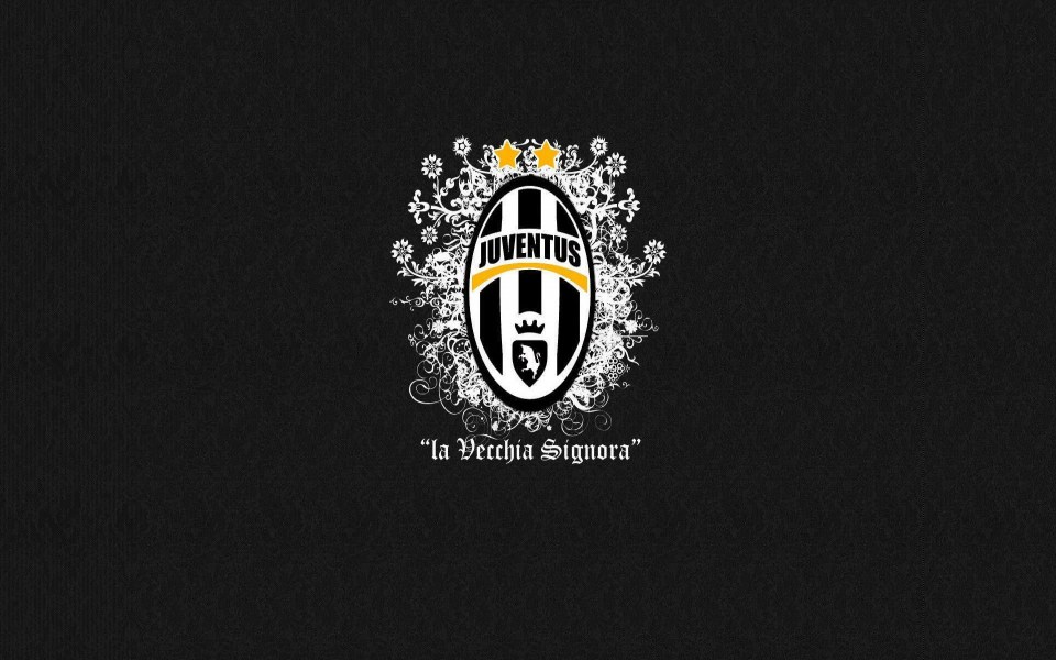 Download Juventus FC Logo 4K wallpaper