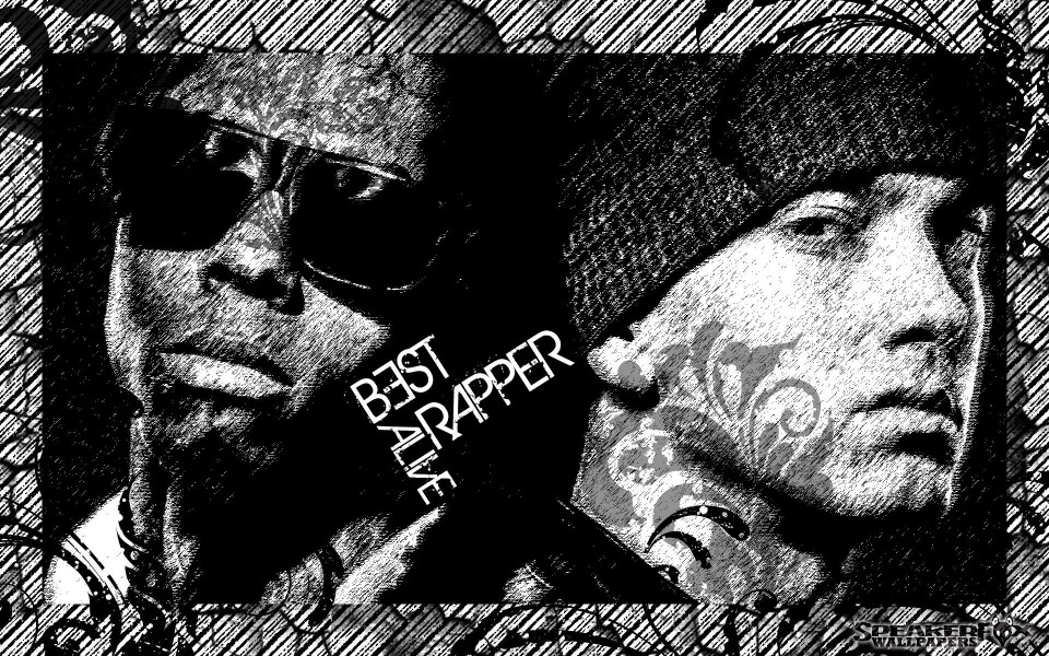 Download Lil Wayne And Eminem 4K wallpaper