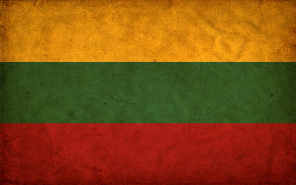 Download Lithuania Grunge Flag 4K HD wallpaper