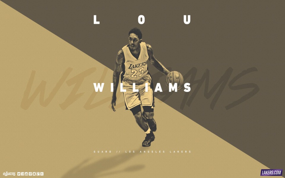Download Lou Williams LA Lakers HD 2020 wallpaper