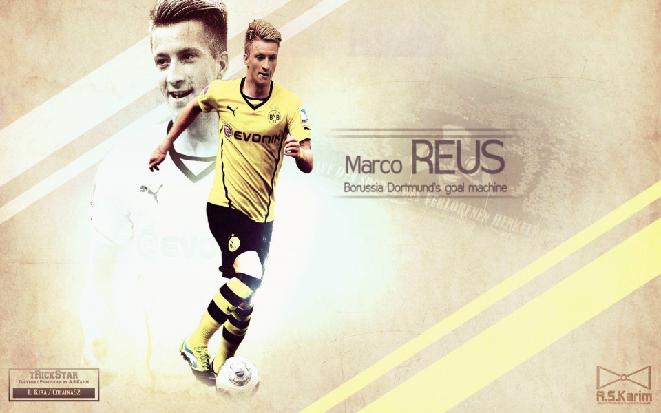 Download Marco Reus 4K HD wallpaper