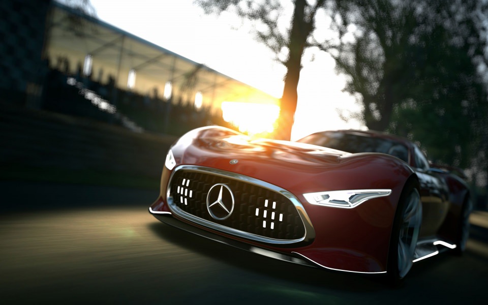 Download Mercedes Benz AMG Vision Gran Turismo 4k wallpaper