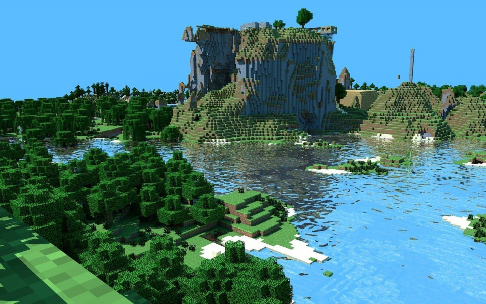 Download Minecraft 4K 3D HD wallpaper