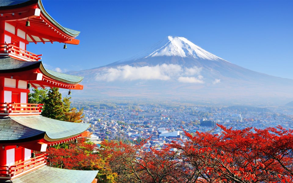 Download Mount Fuji Mountain HD Nature 4k wallpaper
