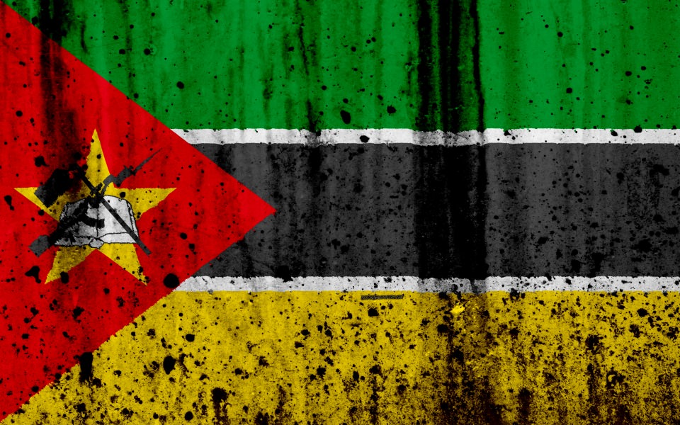 Download Mozambique Flag 4K High Definition Mobile wallpaper