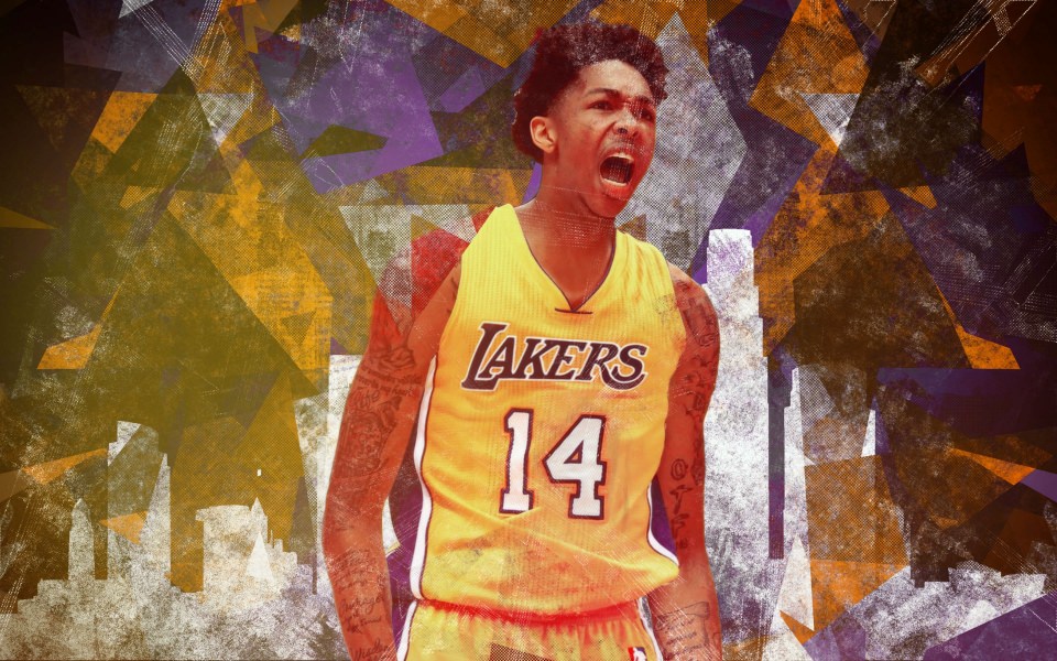Download NBA Draft Lakers 4K wallpaper