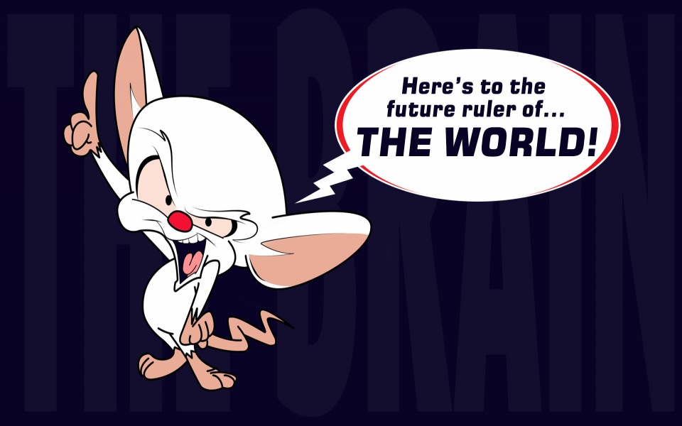 Download Pinky And The Brain 4k 2020 wallpaper