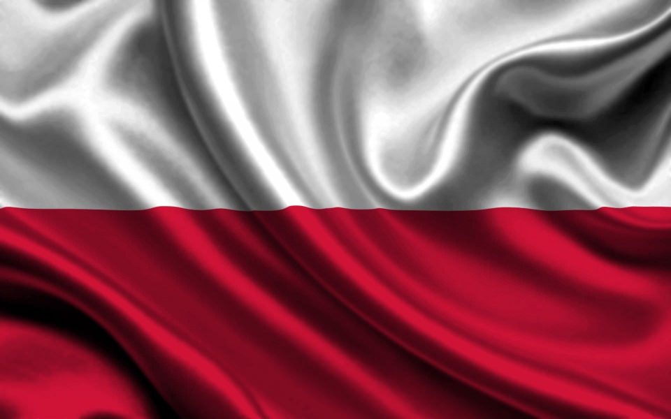 Download Polish Flag 4K wallpaper