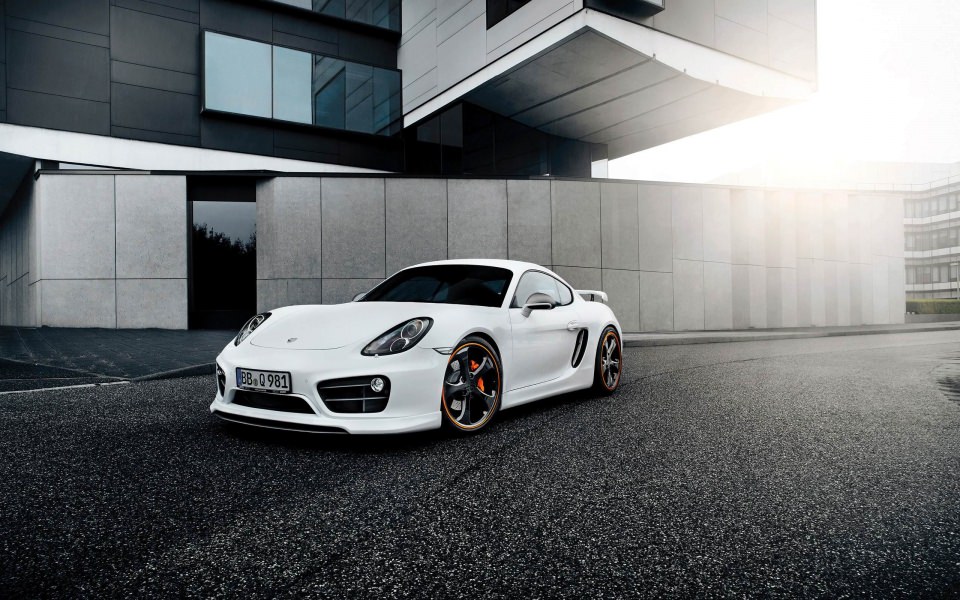 Download Porsche Cayman 4K Free HD iPhone wallpaper