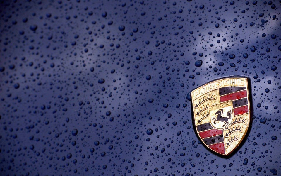 Download Porsche Logo 4K HD wallpaper