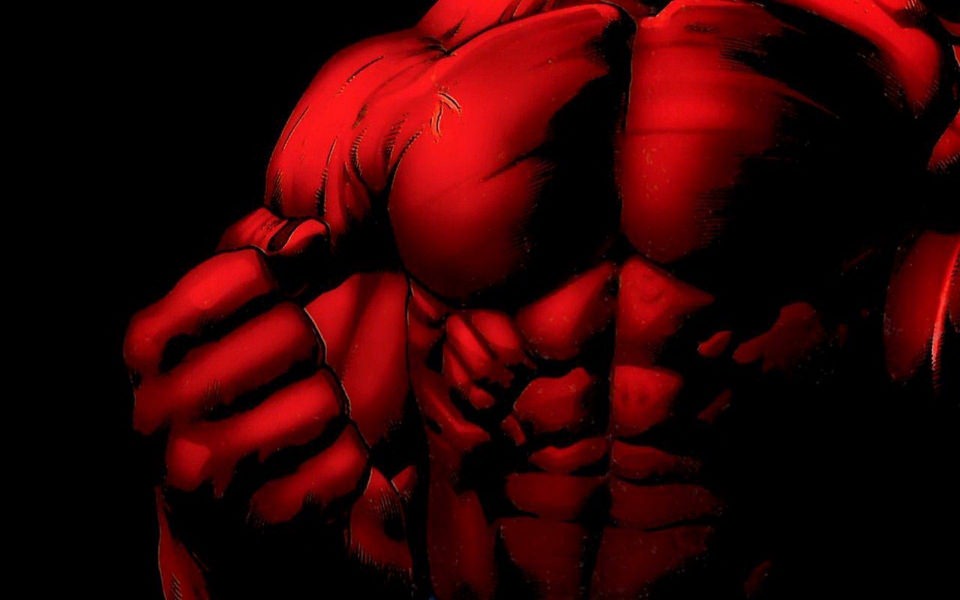 Download Red Hulk Hd 4K wallpaper