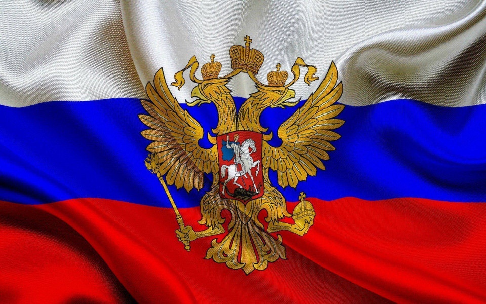 Download russia flag coat iPhone 4K 2020 wallpaper