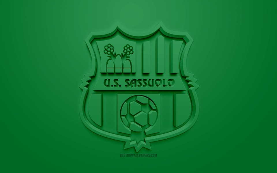 Download Sassuolo Creative 3D Logo wallpaper