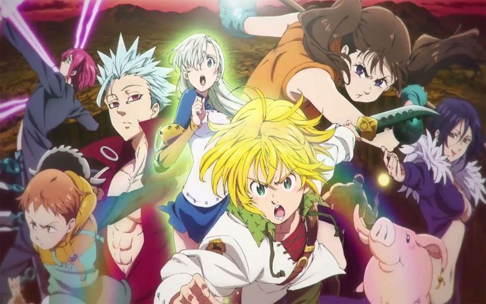 Download Seven Deadly Sins Anime 4k wallpaper