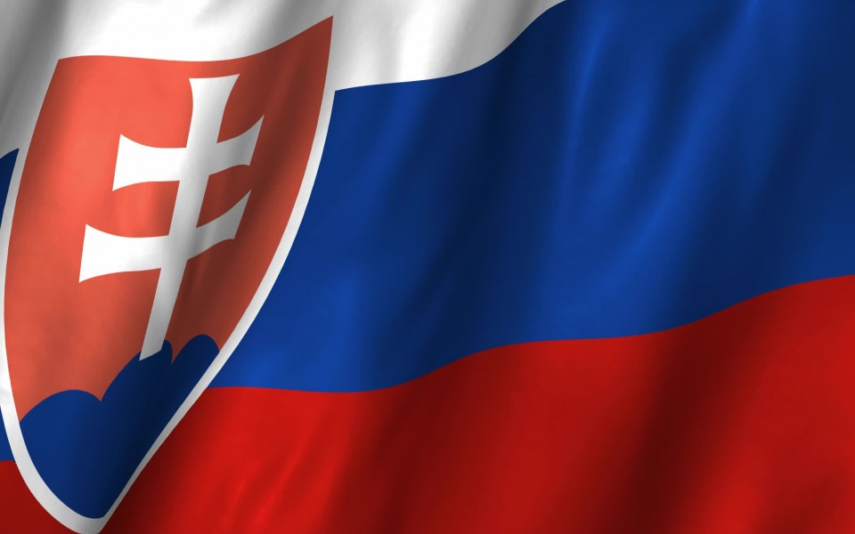 Download Slovakia Flag HD 8K 2020 Pics wallpaper