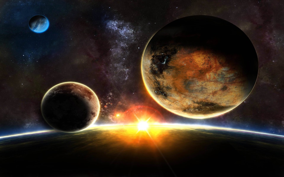 Download solar system HD 4K iPhone Android iPad Wallpaper - GetWalls.io