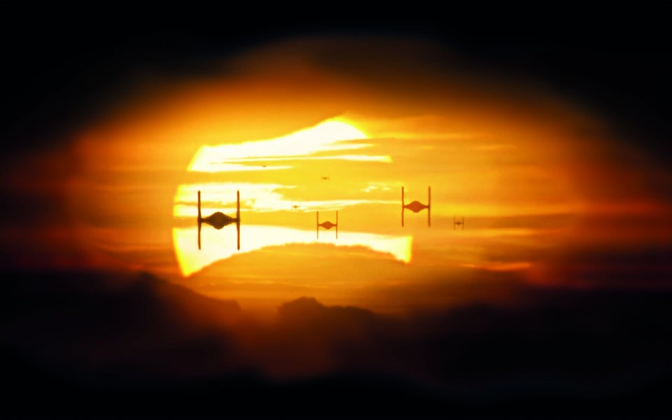 Download Star Wars The Force Awakens Fight Desktop Background 4K 2020 wallpaper