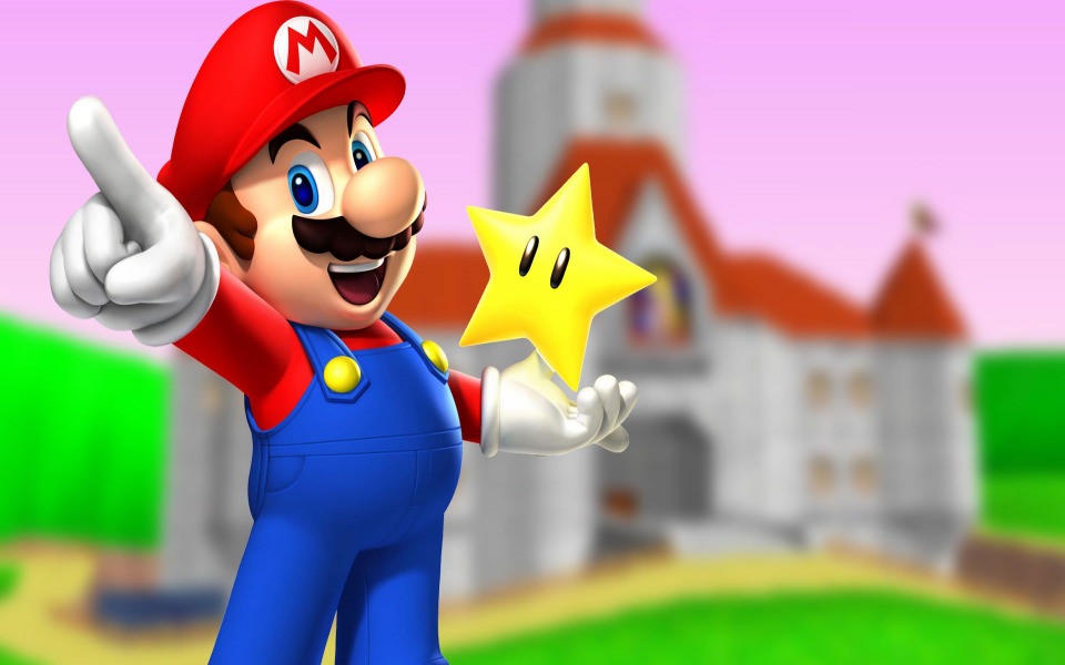 Download Super Mario 64 HD 8K 2021 wallpaper