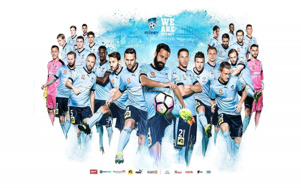 Download Sydney FC 2020 4k wallpaper