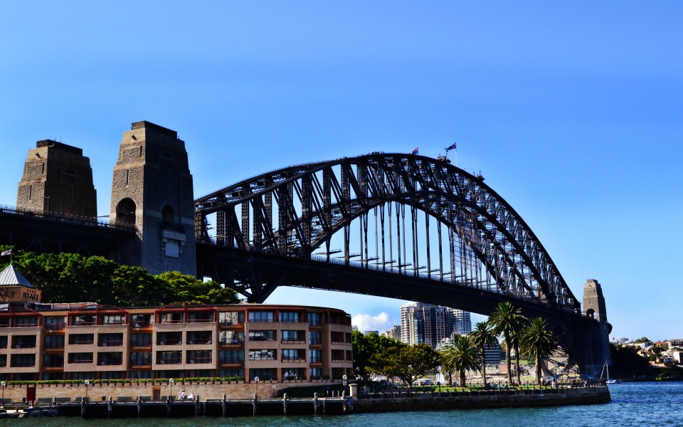 Download Sydney Harbour Bridge 4k wallpaper