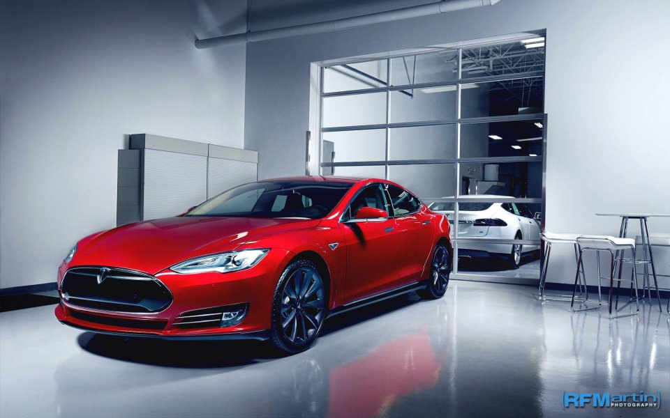 Download Tesla Model S 4K HD wallpaper
