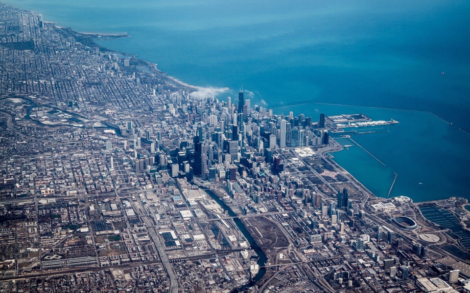 Download The Gold Coast of Chicago 4K HD wallpaper