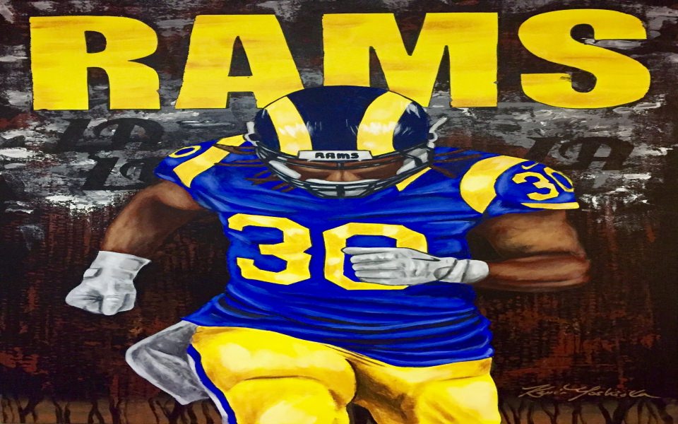 Download Todd Gurley LA Rams wallpaper