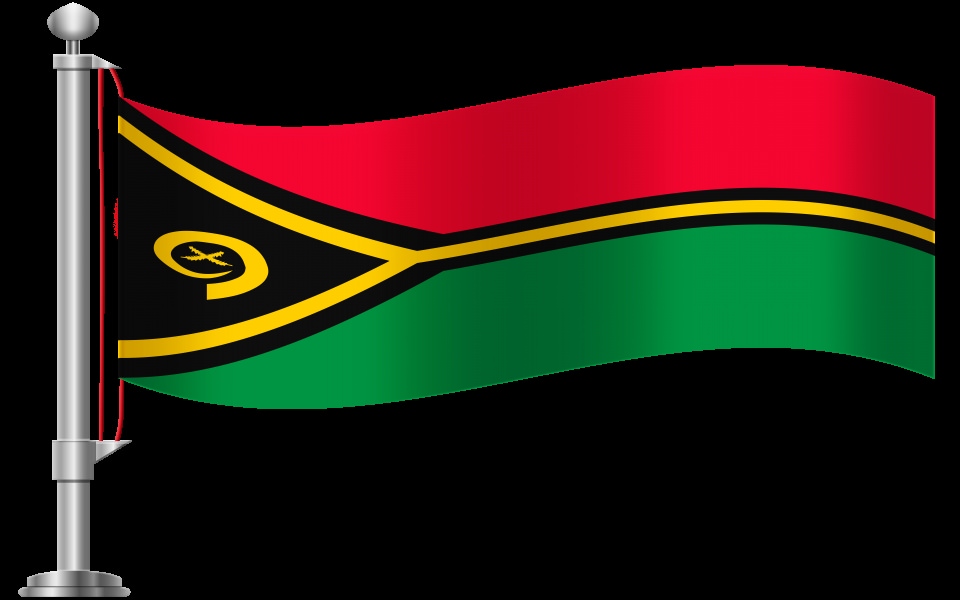 Download Vanuatu flag 4K HD wallpaper