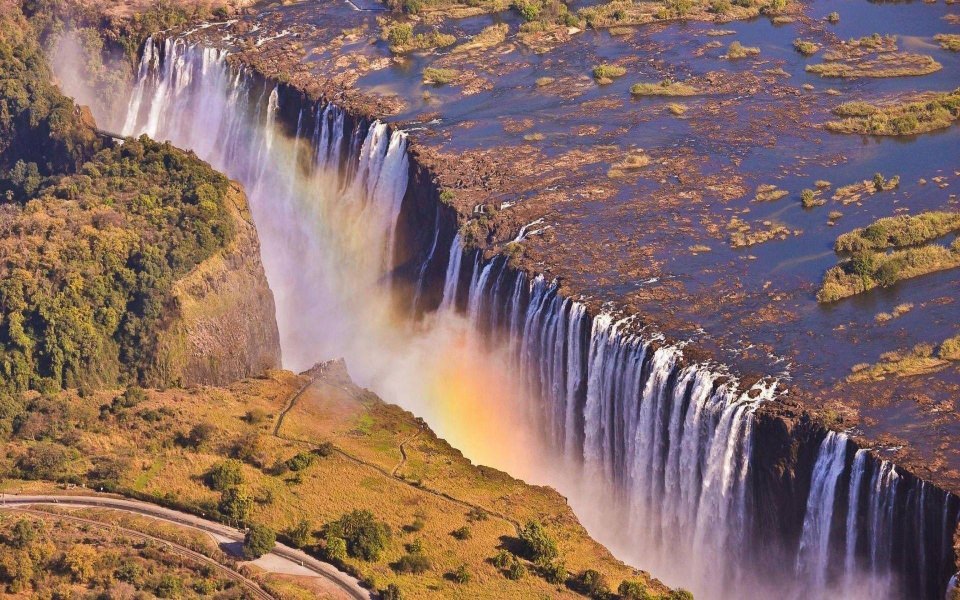 Download Victoria Falls Zambia 4K 2020 wallpaper