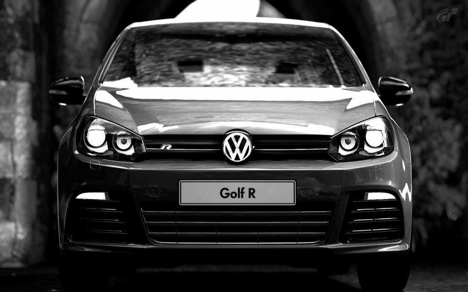 Download VW Golf VI R 4K High Definition Mobile wallpaper