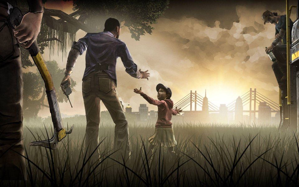 Download Walking Dead 4K wallpaper