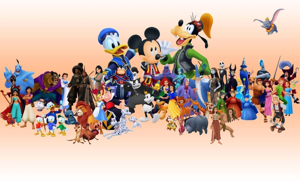Download Walt Disney Characters Pictures 4K 2020 wallpaper
