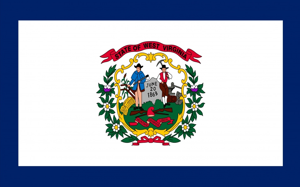 Download West Virginia Flag wallpaper