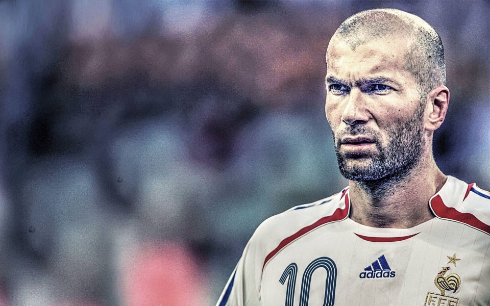 Download Zinedine Zidane hd 4K wallpaper