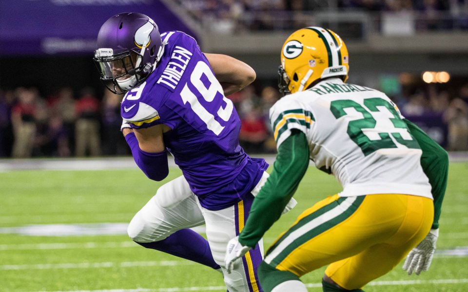 Download Adam Thielen iPhone Full HD 5K 2560x1440 Download For Mobile PC wallpaper
