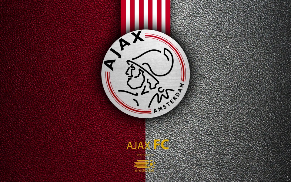 Download Ajax Amsterdam Logo Wallpaper Wallpaper - GetWalls.io