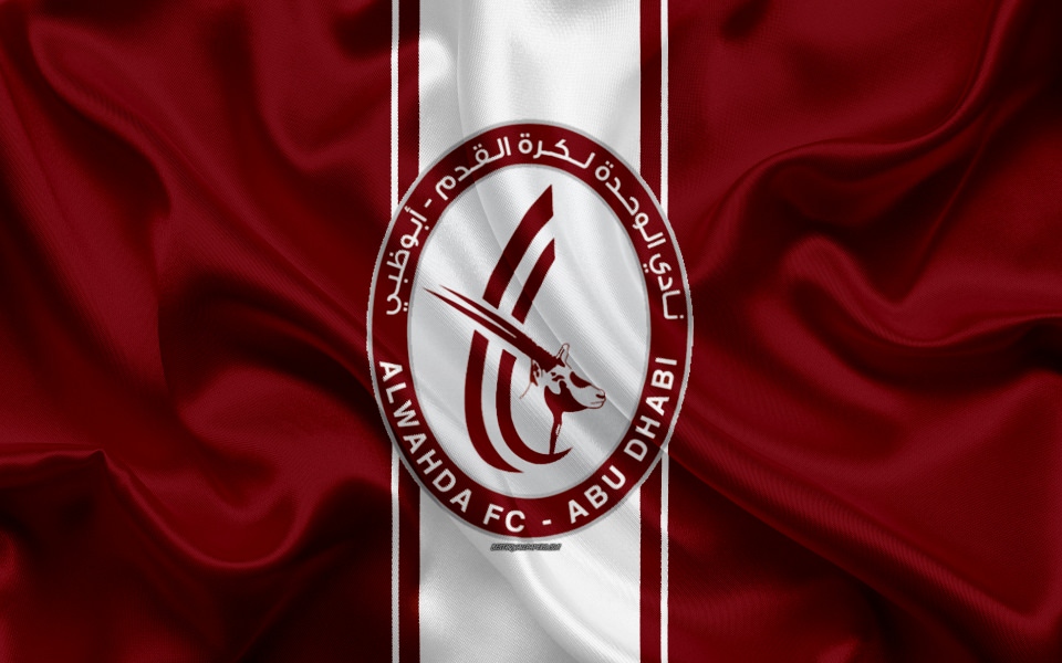 Download Al Wahda FC 4k logo wallpaper