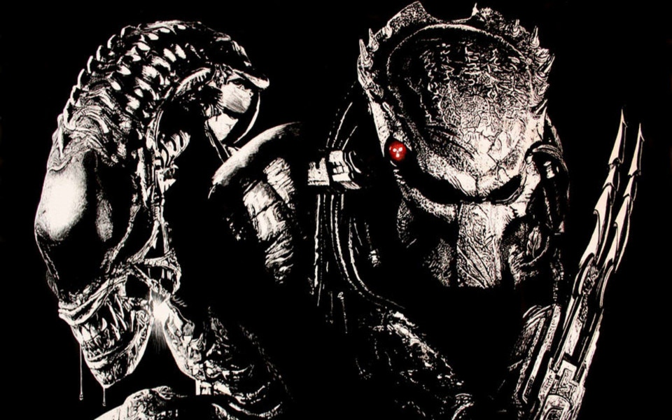 Download Alien Vs Predator HD 4K iPhone IX Android wallpaper