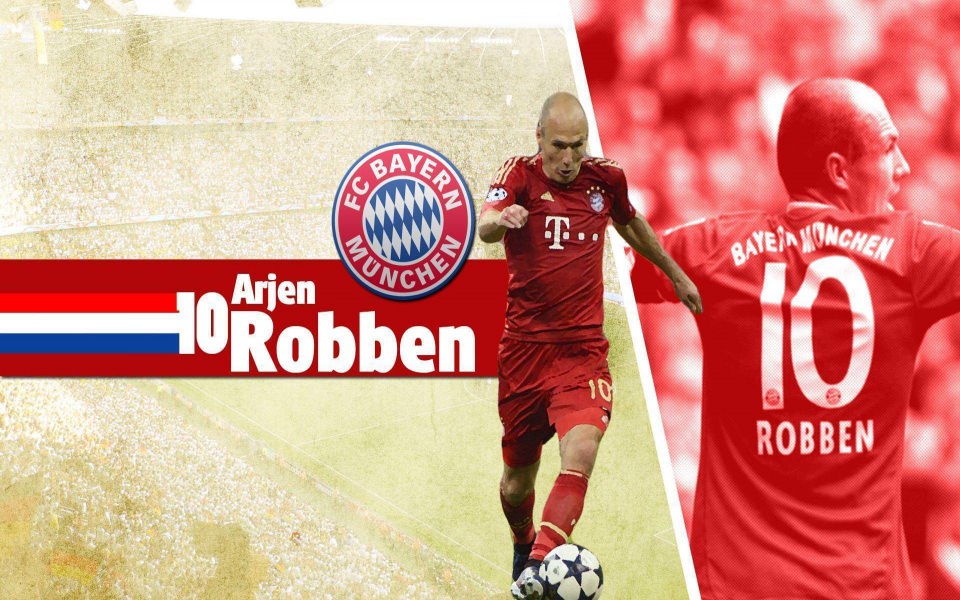 Download Arjen Robben Bayern HD 4K Photos For iPhone iPads Tablets Mobile Desktop Background wallpaper