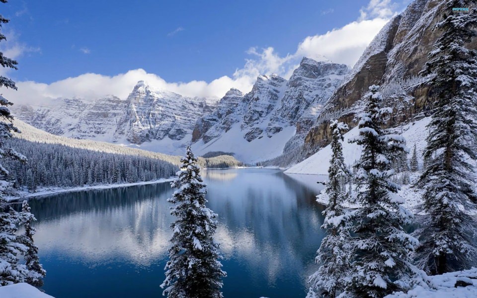 Download Banff National Park Retina 4K HD Mobile PC Download wallpaper