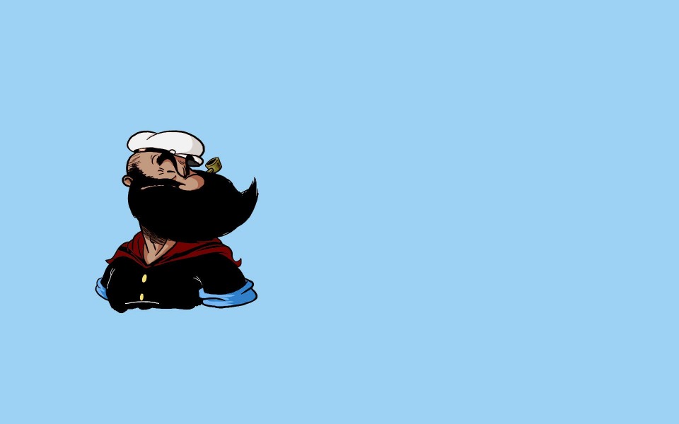 Download Bearded Popeye HD 5K 2020 Download Free wallpaper