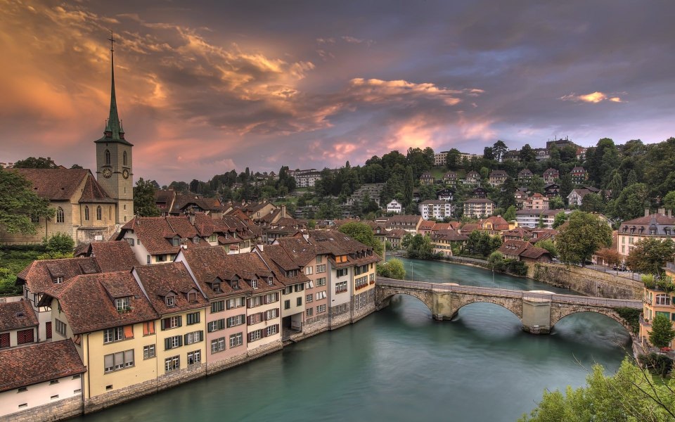 Download Bern Switzerland Phone HD Desktop 4K wallpaper