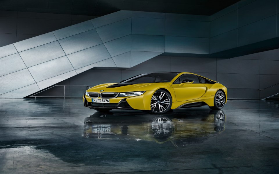 Download BMW I8 Coupe 4K HD wallpaper
