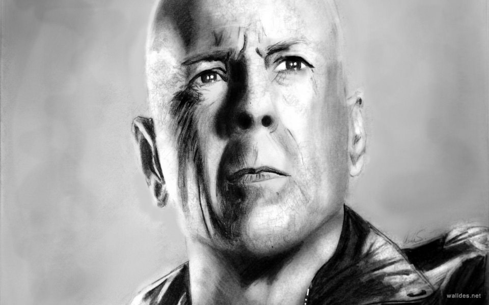 Download Bruce Willis 4K HD 2020 wallpaper