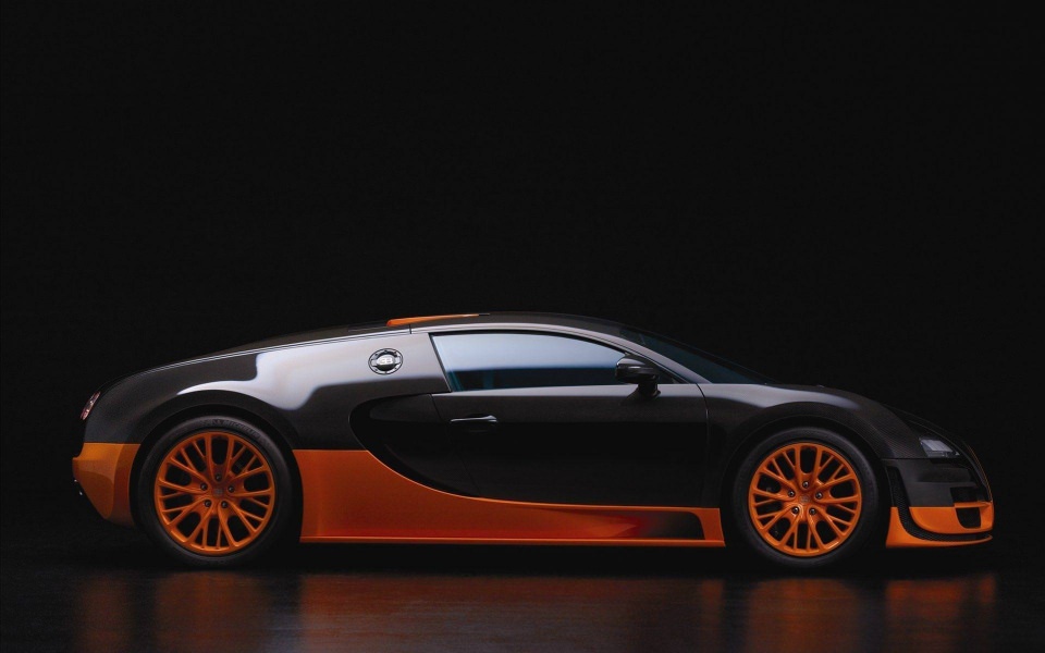 Download Bugatti Veyron Super Sport Sports Car HD 4K wallpaper