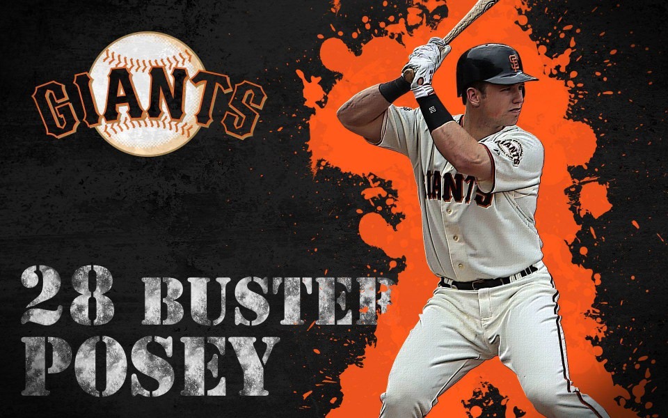 Download Buster Posey iPhone X HD 4K Android Mobile wallpaper