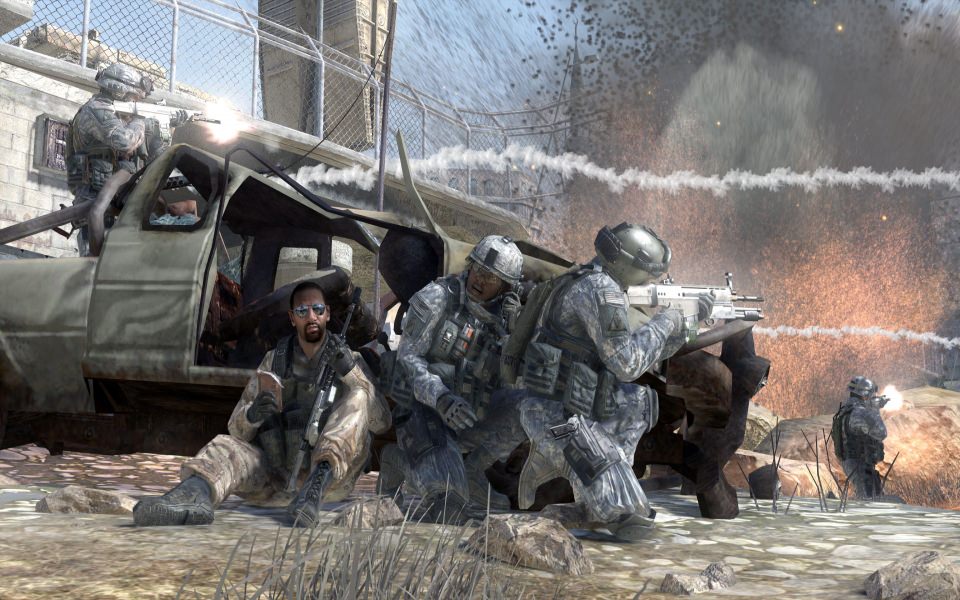 Download Call Of Duty 4 Modern Warfare Wallpaper 2560x1440 Ultra HD 4K iPhone PC Free Download wallpaper