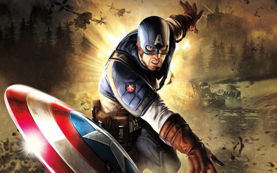 Download Captain America 4K 2020 iPhone X Mac Android Phone wallpaper
